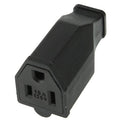 US Plug Female AC Wall Universal Travel Power Socket Plug Adaptor, US Plug Female US Plug Female