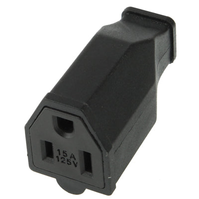 US Plug Female AC Wall Universal Travel Power Socket Plug Adaptor, US Plug Female US Plug Female