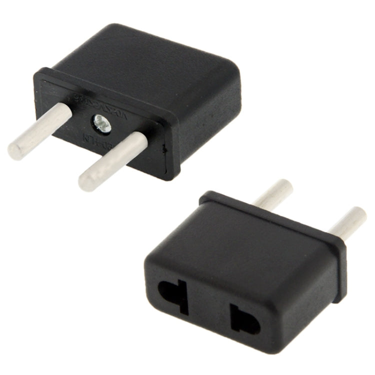 US / AU Plug to EU Plug AC Wall Universal Travel Power Socket Plug Adaptor, US / AU to EU Plug (Rectangle) – Durable Build, Easy to Use US AU to EU Plug (Rectangle)