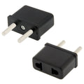 US / AU Plug to EU Plug AC Wall Universal Travel Power Socket Plug Adaptor, US / AU to EU Plug (Rectangle) – Durable Build, Easy to Use US AU to EU Plug (Rectangle)
