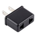 US & EU & AU Plug to US Plug AC Wall Universal Travel Power Socket Plug Adaptor, US & EU & AU to US Plug – Durable Build, Easy to Use