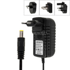 4 in 1 EU Plug + US Plug + UK Plug + AU Plug AC 100-240V to DC 12V 3A Power Adapter, Tips: 5.5 x 2.1mm, Cable Length: about 1.2m, EU+US+UK+AU Plug EU+US+UK+AU Plug