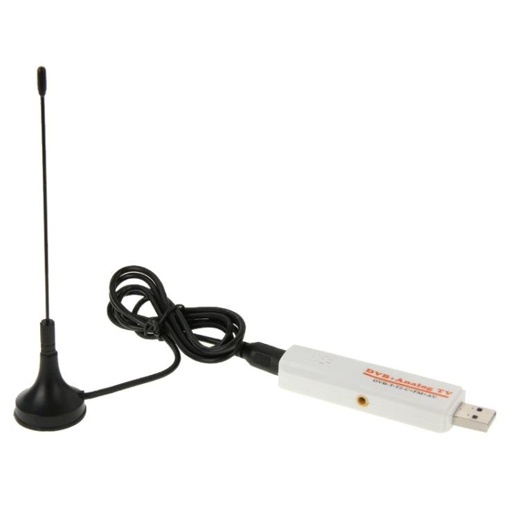 Mini Digital USB 2.0 Dual Module DVB Analog TV Stick, Support FM + AV + DVB-T / T2 / C, DVB-T/T2/C DVB-T T2 C