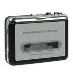 Tape to PC Super USB Cassette to MP3 Converter Capture Audio Music Player, Tape to MP3 Black Tape to MP3 Black