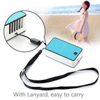 Hand-Held USB Air Condition Fan with Holder