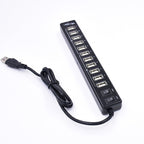 12-Port USB 2.0 HUB，Suitable for Notebook / Netbook – Durable Build, Easy to Use