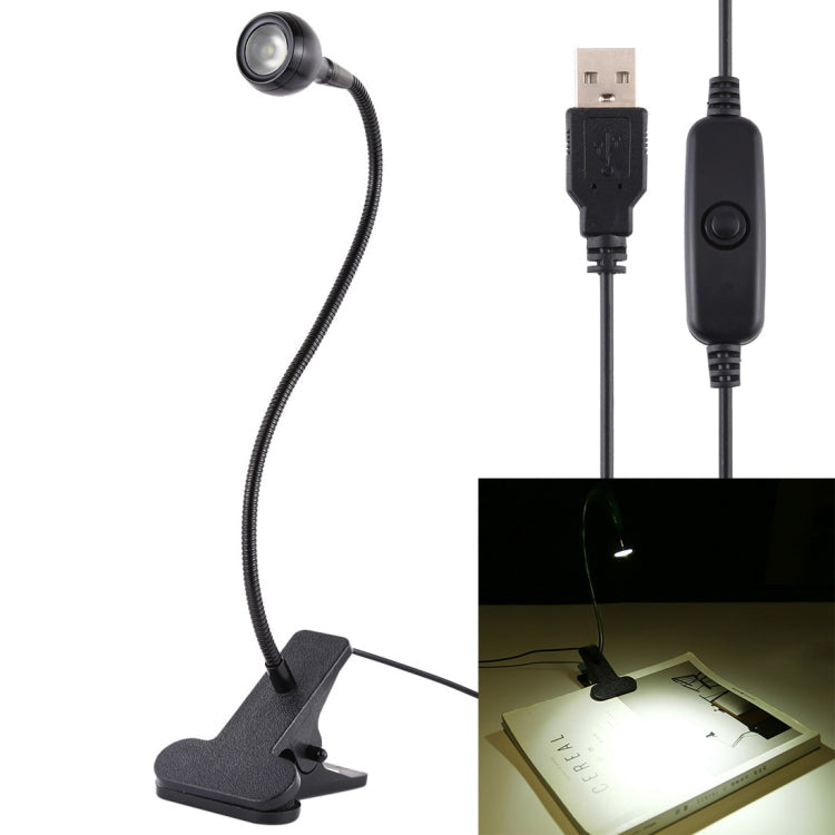 3W 360 Degree Rotation USB Metal Flexible Neck LED Light with Switch & Clip (Warm White Light Silver), S-UL-3119, S-UL-3119A, S-UL-3119B, S-UL-3119S – Aluminum Alloy S-UL-3119