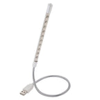 10-LED, 1W, White Light, 10-LED (Silver)