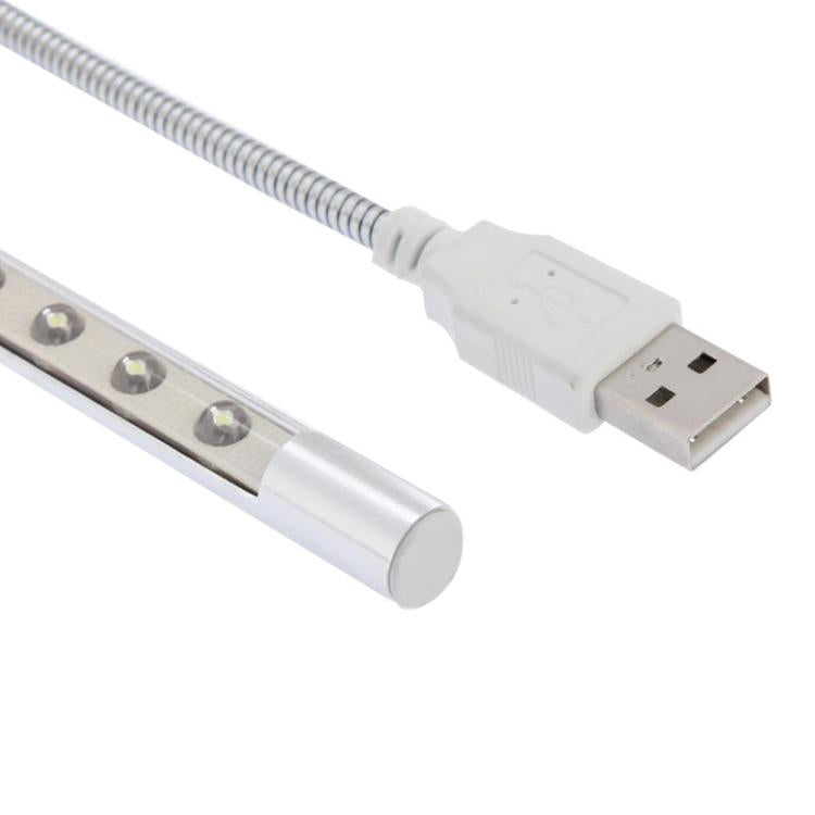10-LED, 1W, White Light, 10-LED (Silver)