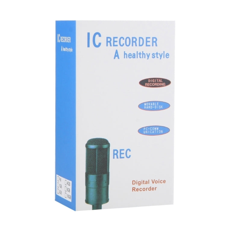 4GB Digital Voice Recorder Dictaphone MP3 Player, Support Telephone Recording, VOX Function(Black) – Durable Build, Easy to Use