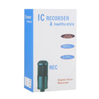 8GB Digital Voice Recorder Dictaphone MP3 Player, Support Telephone recording, VOX function, Power supply: 2 x AAA battery(Black)