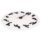 Sex Position Clock / Novelty Wall Clock Adult Clock, Sex Position Clock