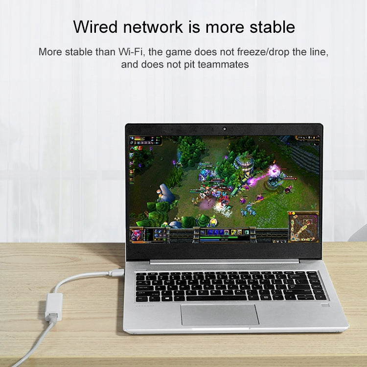 USB 2.0 Ethernet Adapter for Tablet PC / Android TV, Length: 20cm – Durable Build, Easy to Use
