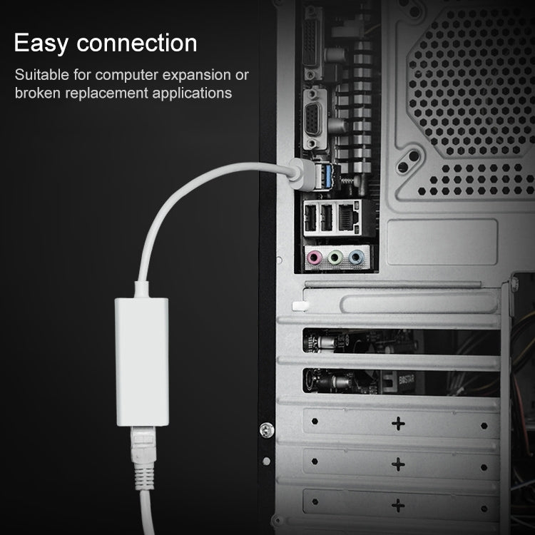 USB 2.0 Ethernet Adapter for Tablet PC / Android TV, Length: 20cm – Durable Build, Easy to Use