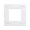 Wall Plate with Screw for Blank Inserts - 3 Hole, Use around the world Default Title
