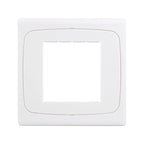 Wall Plate with Screw for Blank Inserts - 3 Hole, Use around the world Default Title