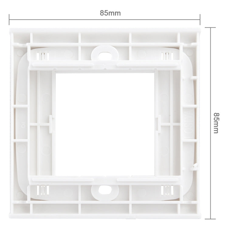 Wall Plate with Screw for Blank Inserts - 3 Hole, Use around the world