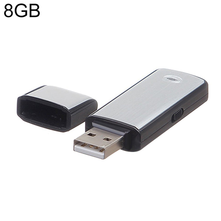 USB Voice Recorder + 8GB USB Flash Disk, 8GB 8GB