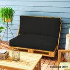 2 Seat Pallet Cushions 20cm Thick Outdoor Seat Pads