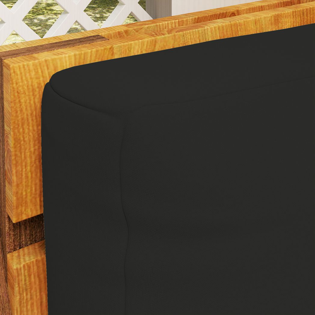2 Seat Pallet Cushions 20cm Thick Outdoor Seat Pads