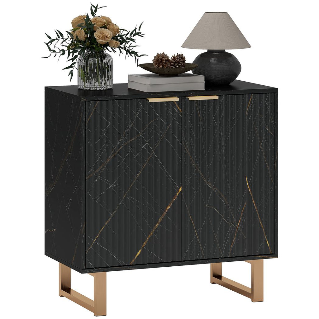 Sideboard, Buffet Cabinet with 2 Doors and Adjustable Shelves