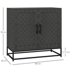 Modern Storage Cupboard with Adjustable Shelf and 2 Doors