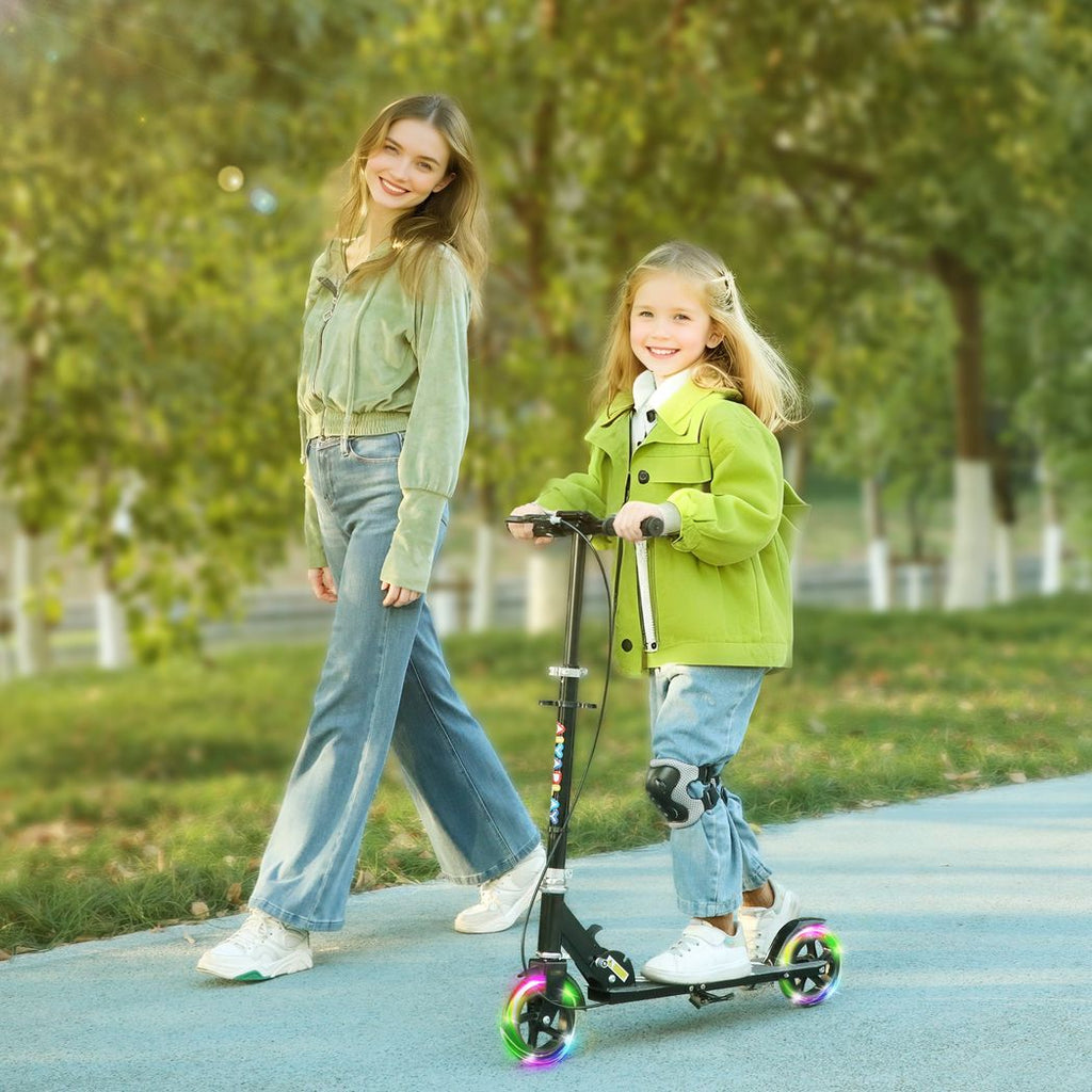 Scooter for Kids, Folding Kick Scooter w/ Adjustable Handle