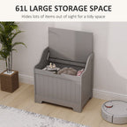 Storage Trunk with Safety Hinge for Living Room, 56.4cm