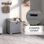 Storage Trunk with Safety Hinge for Living Room, 56.4cm