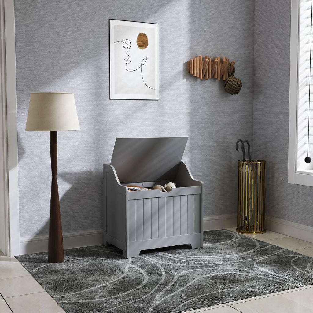 Storage Trunk with Safety Hinge for Living Room, 56.4cm