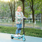 Electric Scooter for 6-14 with Dual Brakes & Colourful Light