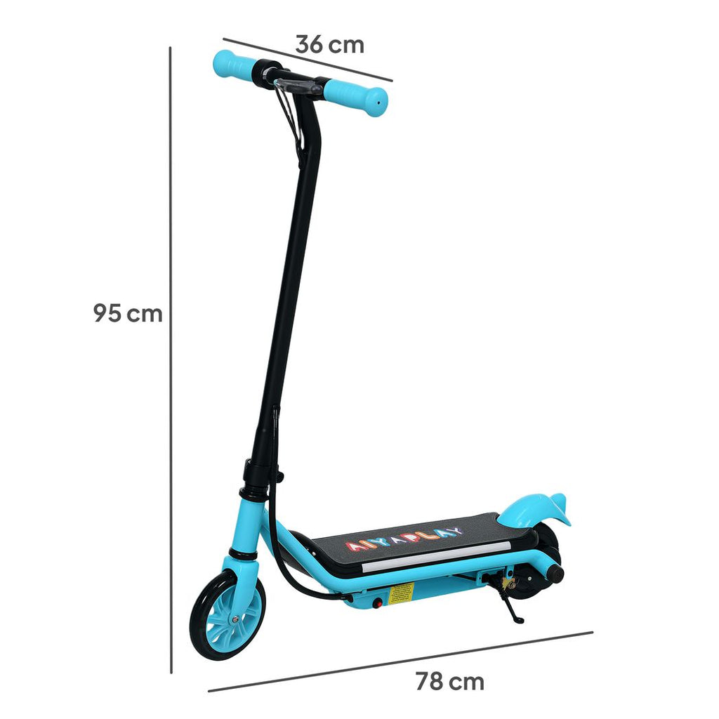 Electric Scooter for 6-14 with Dual Brakes & Colourful Light
