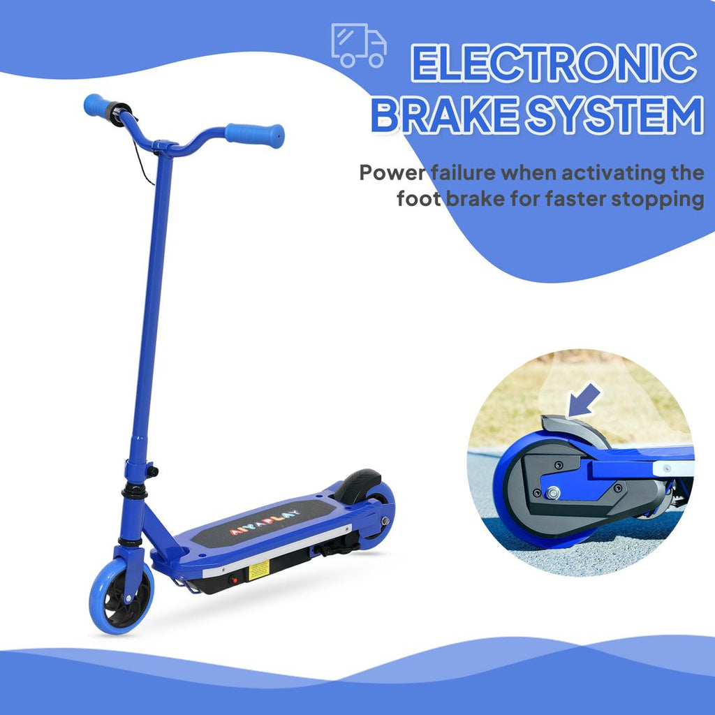 Electric Scooter for Ages 6-14, with Colourful Light
