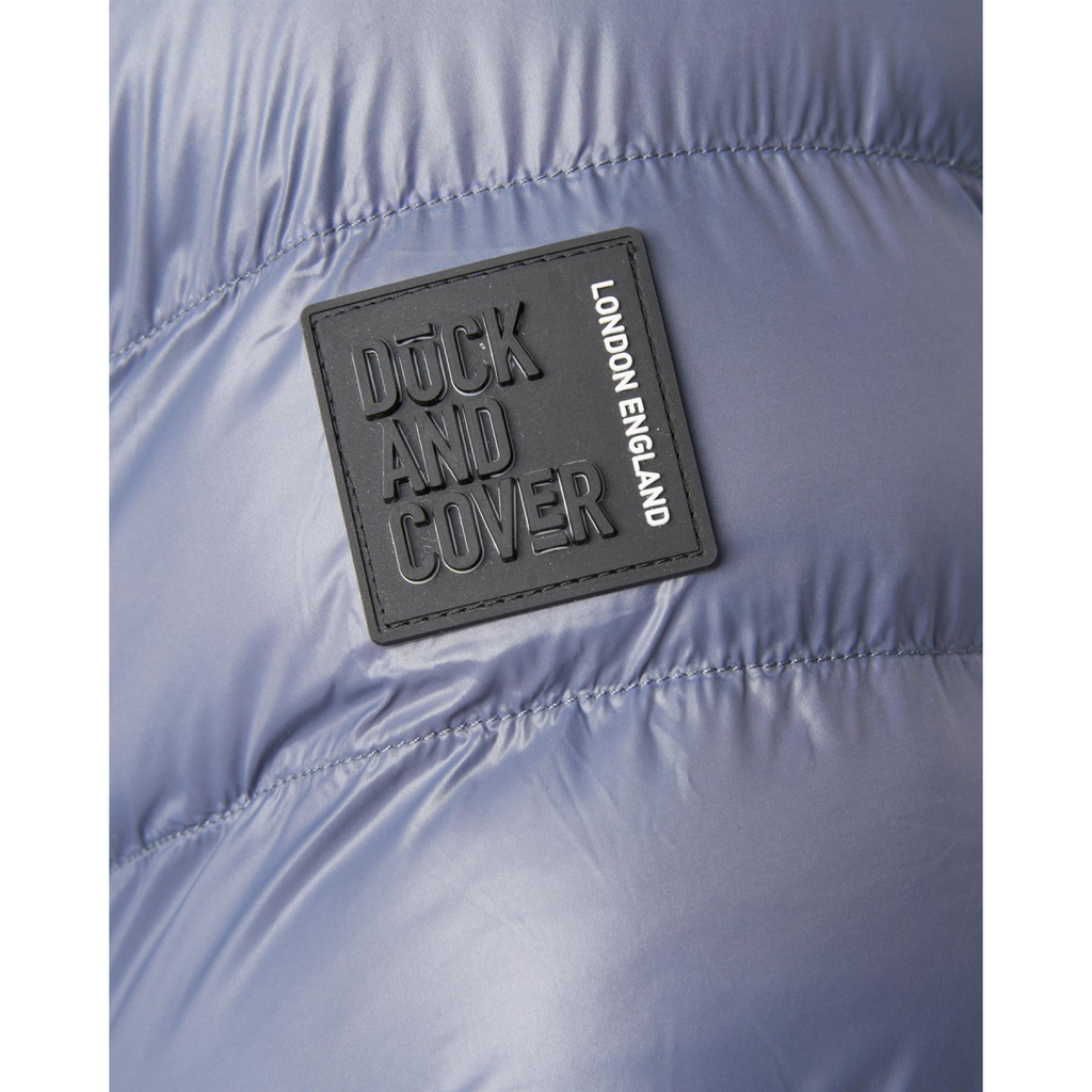 Shemmy Two Quilted Jacket Denim Blue