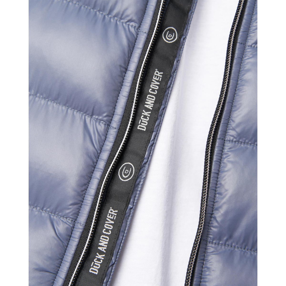 Shemmy Two Quilted Jacket Denim Blue