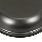 Black Nonstick Wok with Dual Stainless Steel Handles - Ideal for Stir-fries, Fried Rice, Deep-frying, Sauteed Vegetables, Pan-seared Meats, Curries, Seafood and Noodles. Compatible with Gas, Electric and Ceramic Stovetops. Available in Sizes 24cm and 30cm