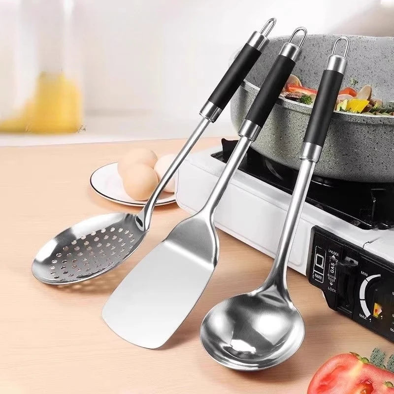 Stainless Steel Cooking Utensil Set — Available in Different Sets or Individual Kitchen Utensils