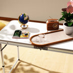 4ft Aluminium Folding Camping Table | 3 Height Settings | 120x60cm