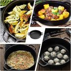Cast Iron Pan with Dual Handles