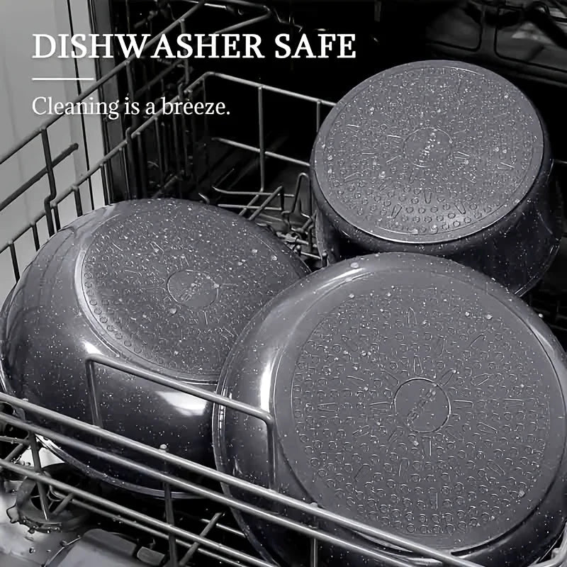Nonstick Skillet with Detachable Handle – Aluminium, Induction Compatible, Dishwasher Safe, Ideal for Frying, Sautéing, and Everyday Cooking – 20cm & 26cm