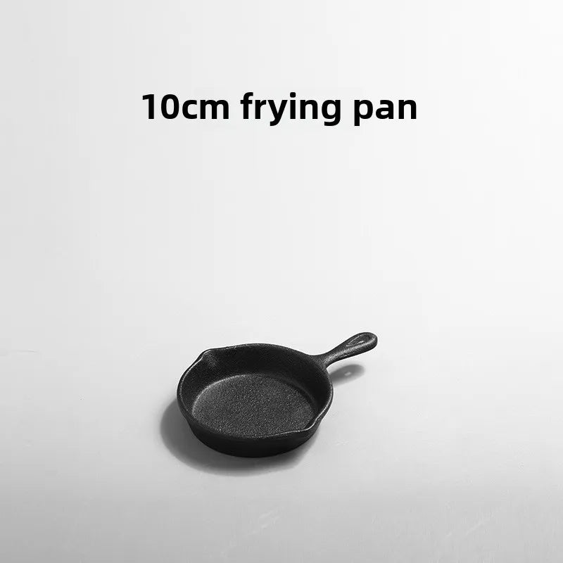 pre-seasoned cast iron skillet 10cm