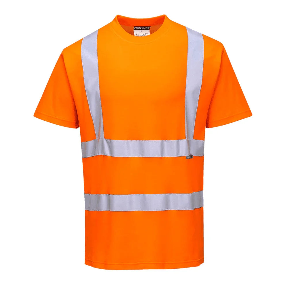 Portwest S170 Hi-Vis Cotton Comfort Breathable T-Shirt