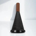 Stainless Steel Cone Grater with Wood Handle