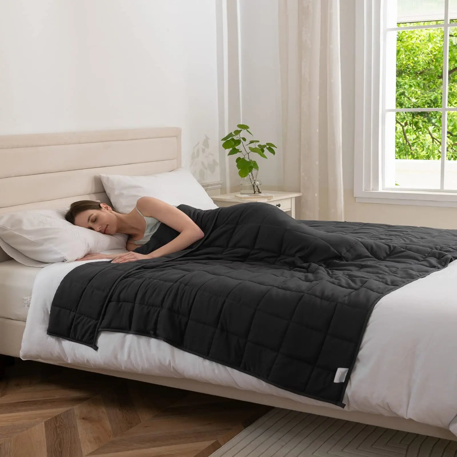 Microfiber Weighted Blanket for Adults | Heavy Double Blanket | 4/6/8kg | Grey