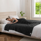 Microfibre Weighted Blanket for Adults | 3 Sizes | Grey