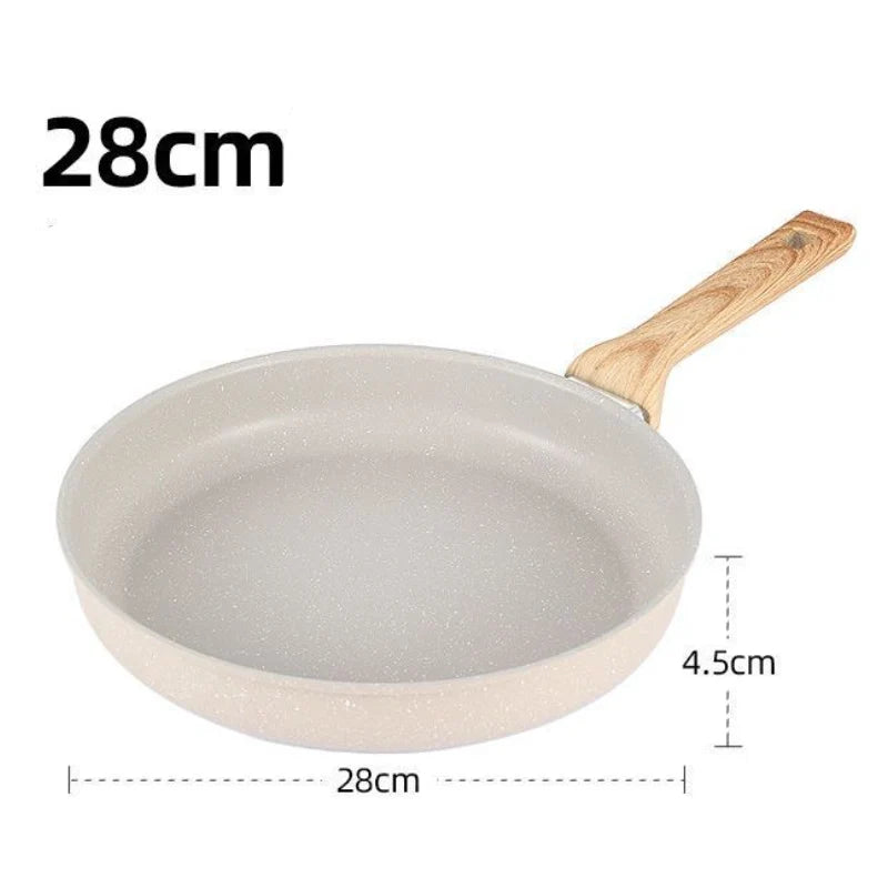 Maifan Stone Non-Stick Frying Pan – PFOA Free, Induction Compatible | 22cm, 24cm, 26cm & 28cm 28cm