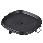 BBQ Grill Pan With Maifan Stone Coated Surface Portable Nonstick Griddle For Indoor Outdoor