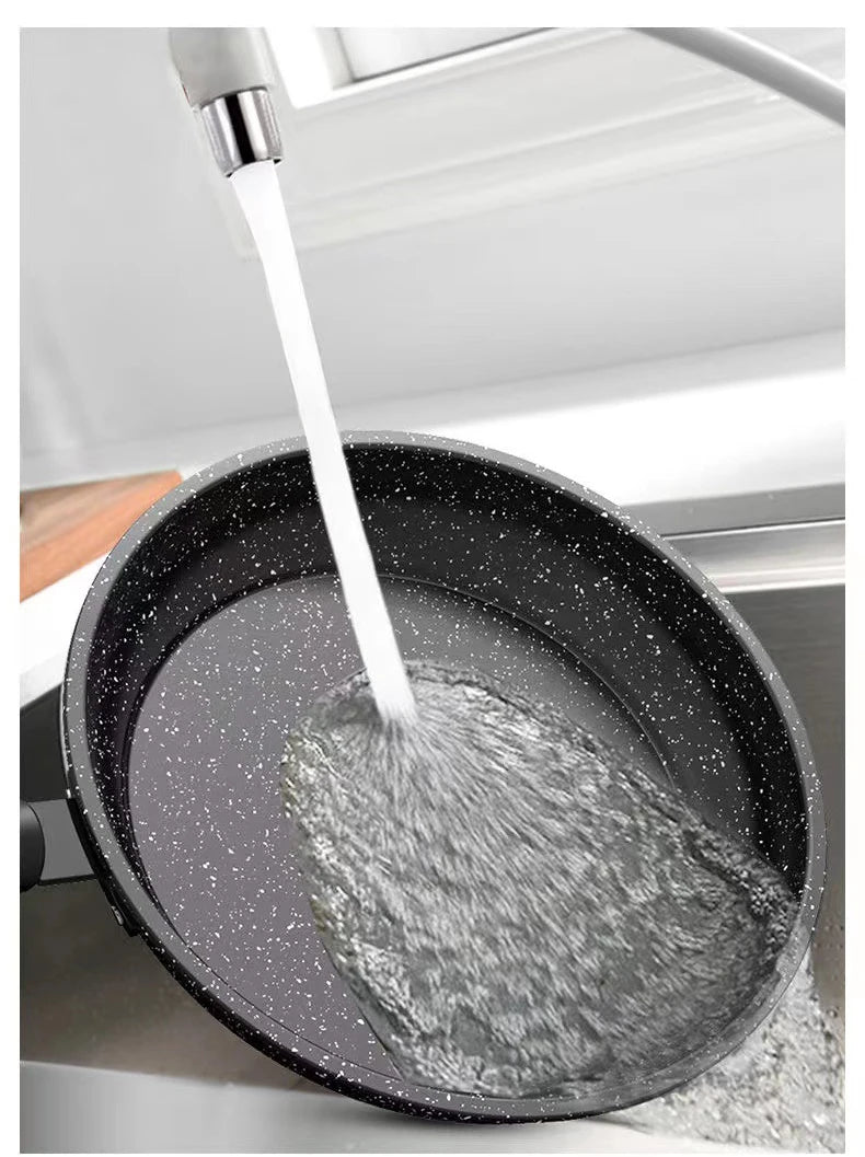 Non-Stick Frying Pan – Skillet for Eggs, Pancakes, Meat, Fish, Searing, Sautéing &amp; Everyday Cooking, Gas & Induction Compatible, Available in 24cm, 26cm & 28cm with Optional Lid