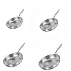 Stainless Steel Frying Pan | Uncoated | Ideal for Searing, One-Pan Meals & Everyday Cooking on Gas & Induction