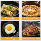 Cast Iron Pan Set – 3 Piece Non-Stick